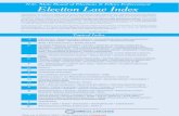 ornell University Law School’s Legal Information Institute · *Statute may be affected by NAACP v. McCrory. Please see table of Enjoined Laws This Election Law Index is an electronic