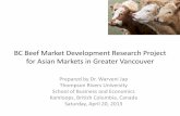 BC Beef Market Development Research Project for Asian ... · BC Beef Market Development Research Project for Asian Markets in Greater Vancouver ... •Do not mind to pay higher price