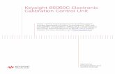 Keysight 85060C Electronic Calibration Control Unitliterature.cdn.keysight.com/litweb/pdf/85060-90002.pdfKeysight 85060C Electronic Calibration Control Unit ... tronic storage and