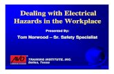 Dealing with Electrical Hazards in the Workplace … Papers/Dealing with Electrical Hazards in... · Dealing with Electrical Hazards in the Workplace . ... • • 1.25" Electrode