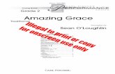 Amazing Grace - Noten aller Art kaufen » Notenversand - alle … ·  · 2013-12-17Snare Drum, Bass Drum ... To take on the task of writing a new setting of this ... A. Sax. T. Sax.