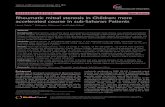 Rheumatic mitral stenosis in Children: more … ARTICLE Open Access Rheumatic mitral stenosis in Children: more accelerated course in sub-Saharan Patients Henok Tadele1*, Wubegzier