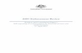 ASIC Enforcement Review - Treasury · Annexure B – ASIC enforcement review taskforce terms ... The Taskforce notes that there have been calls for the early publication of breach