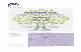 AYURVEDA TALK - Sphere ·  · 2016-03-13AYURVEDA TALK by Alexander Pepe, Ayurvedic Therapist WEDNESDAY April 13th, 2016 18:30-20:30 Discover Ayurveda, the “science of life” &