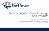 Data Analytics, Data Sharing, and Privacy - Bureau of the ... · Page 2 L EAD ∙ T RANSFORM ∙ D ELIVER Overview • Introduction to the Bureau of the Fiscal Service in the U.S.