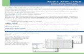 CORPORATE + LEGAL - University Libraries · AUDIT ANALYTICS IN ACTION Comment Letters Audit Analytics delivers, via its easy-to-use online interface, a relational database of SEC