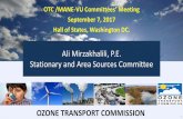 OZONE TRANSPORT COMMISSION Materials... ·  · 2017-09-08OZONE TRANSPORT COMMISSION OZONE TRANSPORT COMMISSION Ali Mirzakhalili, ... Cement Kiln Recommendations GN SIP Statement