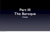 Part III The Baroque - Baroque World • Baroque Period (c ... matter and the disruption of Renaissance order and symmetry. ... -affections in music Thursday, February 7, 13. Louis