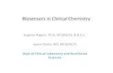 Biosensors in Clinical Chemistry - Faculty Server …faculty.uml.edu/xwang/16.541/2010/invited talk Eugene.pdfMEASUREMENT OF BLOOD GLUCOSE Direct measurement of glucose is difficult