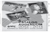 CATALOG ADDENDUM 2013 - 2014 - Diablo Valley College · chapter two Changes to COLLEGE POLICIES ... An introduction to observational drawing concepts and ... C-ID ARTS-100, CSU, UC