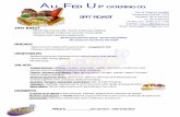 Dan & Heather Lysaght Phone/Fax (03) 307 2278 SPIT ROASTallfedup.co.nz/The Spit Roast menu.pdf ·  · 2011-04-11SPIT ROAST All served with hot gravy, ... Surimi mix, salmon, shrimps