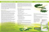 Greens First GREEN TEA enhanced with MORINGA … First GREEN TEA enhanced with MORINGA VITALITY FORMULA ... in a study of women taking 1.5 teaspoons of moringa leaf powder daily for