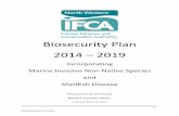 Biosecurity Plan 2014 2019 - IFCA North West · Biosecurity Plan 2014 – 2019 ... (Chinese mitten crab*, slipper limpet, ... interfering with man-made structures and business interests