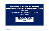 PERRY LAKES HAWKS BASKETBALL ASSOCIATION€¦ · Perry Lakes Hawks Basketball Association (Inc). ... Philosophy These rules are framed with the aim of organising juniors to play Basketball