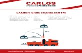 SCANIA 16 TM SCANIA 430 TM SCANIA 470 TM ... - cte-sa.chcte-sa.ch/sites/default/files/Fiche technique camion-grue Scania... · Chemin des Trois Ponts 1, 1024 Ecublens info@cte-sa.ch