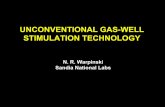 UNCONVENTIONAL GAS-WELL STIMULATION …octane.nmt.edu/UnconGas/PDF/NWpresHoust.pdf · STIMULATING UNCONVENTIONAL GAS RESERVOIRS ... • Natural Fractures ... • Resin Coatings, Fibers