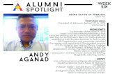 Alumni Spotlight Joseph Pelina - WordPress.com · Alumni Spotlight Andy Aganad yEArs active in akbayan: 1976-79. Highlights: Co-founder of Akbayan in 1976. ... Maglalatik, sakuting,
