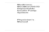 Medtronic MiniMed 2007D Implantable Insulin Pump … 7/04 REF MMT-3160 ... Diagnostic procedures ... Figure 8: Testing Pump stroke volume with a pipette ...