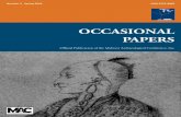 OCCASIONAL PAPERS - midwestarchaeology.org worked to investigate material outcomes of intercultural encounters in the Midwest from a variety of perspectives. This volume results from