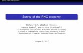 Survey of the PNG economy - Institute of National Affairs Schroder economy and...Survey of the PNG economy Economic Growth, Employment, and Inﬂation Other Indicators Businesses uniformly