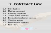 2. CONTRACT LAW - Lankaneth-pawanlankaneth-pawan.com/wp-content/uploads/2016/07/QS-25-Law-of...Offer (details) Knowledge of revocation may be actual or implied Dickinson v Dodds (1875-76)