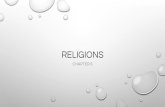 RELIGIONS - SImon Social Studies · •branches of christianity in europe • three major branches include ... •ethnic religions •judaism ... • christianity and islam find some
