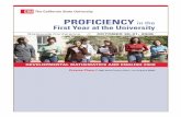 Proficiency in the - California State University. in the . ... Jeff Gold Redesigning ... Increasing Proficiency Simply Through Communication ...