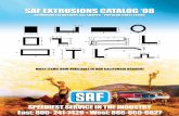 SAF EXTRUSIONS CATALOG ‘08 extrusions catalog ‘08 aluminum extrusions-all shapes • popular sheet items most items now available in our california branch! aluminum extrusions-all