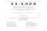 FOR THE DISTRICT OF COLUMBIA CIRCUIT Docket … [Oral argument schedule d for October 22, 2014] FOR THE DISTRICT OF COLUMBIA CIRCUIT Docket No. 11-1324 ALI HAMZA SULIMAN AHMAD AL BAHLUL,