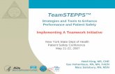 TeamSTEPPS(TM): Implementing a Teamwork Initiative · Implementing A Teamwork Initiative. Heidi King, MS, CHE. Sue Hohenhaus, RN, MA, FAEN. Mary Salisbury, RN, MSN. New York State