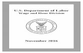 U.S. Department of Labor ·  · 2017-01-10Although they differ in scope, ... government contract prevailing wage laws provide a floor for the payment of fair wages, ... Walsh-Healey