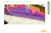 GRAFFITI HALL OF FAME - El Museo del Barrio Grafitti Hall of Fame was founded in 1980 by New York graffiti artist Ray Rodríguez (aka “Sting Ray”) as a site for street artists