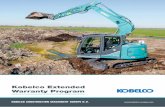 KOBELCO A4 Extended Warranty - kobelco-europe.com€¦ · Kobelco Extended Warranty is a convenient, value added way to give your Kobelco customers added security and peace of mind.