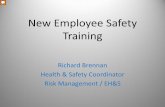 New Employee Safety Training - California State University ... · New Employee Safety Training ... Health and Safety/training/training_sched_2015.pdf . ... This pamphlet tells you