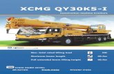 XCMG QY30K5 -I - Star Cranes - QY30K5.pdfXCMG QY30K5-I Construction machine brochure Max. total rated lifting load 30t Maximum boom length 40.4m Full extended boom lifting height 40.4m
