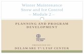 Winter Maintenance Snow and Ice Control – Module 2 –ltap.okstate.edu/WinterMaintenanceOK_Module2.pdf ·  · 2014-12-05Winter Maintenance Snow and Ice Control – Module 2 –