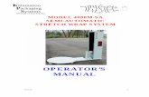 OPERATOR’S MANUAL - Rocket Industrial€™S MANUAL MODEL 4000M-SA SEMI-AUTOMATIC STRETCH WRAP SYSTEM 02/01//05 2 Table of Contents Warranty.....3 ...