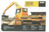 Brochures/Caterpillar 320...Contact your Caterpillar dealer for available options. ... 320B MH — Heavy Duty High Undercarriage configuration reach and heiL'ht but less lift capacity