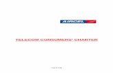 TELECOM CONSUMERS CHARTER - Aircelaircel.com/AircelWar/images?url=/ucmaircel/groups/public/...TELECOM CONSUMERS CHARTER Page 2 of 36 Table of Contents Title Page No. Introduction 3