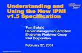 Understanding and Using the New IPMI v1.5 Specification · Understanding and Using the New IPMI v1.5 Specification ... Sensors & Tools Presentation ... Celestica CyberGuard ...