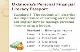 Oklahoma’s Personal Financial - Home | Oklahoma State ...sde.ok.gov/sde/sites/ok.gov.sde/files/PFLStd1.pdf · Oklahoma’s Personal Financial Literacy Passport ... Identify the