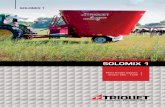 SOLOMIX 1 - trioliet.com · SOLOMIX 1 Mixer feeder wagons model 500 - 1400 SOLOMIX 1 Trioliet. Invents for you.