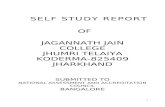 jjcollege.edu.injjcollege.edu.in/files/SSRDOCUMENT.docx · Web view( Dr. Krishna Kumar Singh) Principal JAGANNATH JAIN COLLEGE, JHUMRI TELAIYA History of the College Jagannath Jain