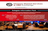 Finance Shared Services & GBS Exchange - iqpc.com · More value for your time out the office Who you will meet: The Finance Shared Services & GBS Exchange is a closed door strategy