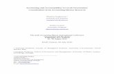Accounting and Accountability in Local Government ... · Accounting and Accountability in Local Government: Contributions from Accounting History Research Massimo Sargiacomo a University
