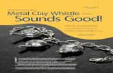 intermediate metal clay FUNCTIONAL LENTIL BEAD Metal Clay Whistle — Sounds Good! ·  · 2016-10-03Metal Clay Whistle — Sounds Good! I ... acrylic or PVC roller, your hands, and