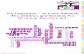 PfA Factsheet: The Links Between The Children and … Factsheet: The Links Between The Children and Families Act 2014 and The Care Act* *Subject to Parliamentary process 2 The Background