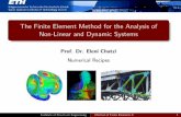 The Finite Element Method for the Analysis of Non-Linear ... · Institute of Structural Engineering Method of Finite Elements II 1. Cheat Sheet ... The Finite Element Method for the