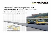 Basic Principles of Asphalt Compaction - BOMAG · Basic principles of asphalt compaction 1.1 Principles At the same time the compaction machine should produce a level asphalt layer