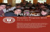 2016 PREFACE application - Rensselaer Polytechnic … Summer Program 2016 July 10—July 23 PREFACE is a two-week residential summer experience at Rensselaer Polytechnic Institute